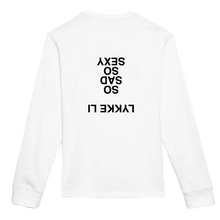 Load image into Gallery viewer, Feelings Die Longsleeve Tee - White
