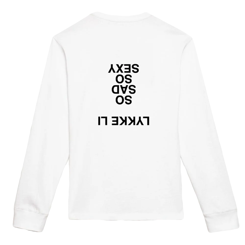 Feelings Die Longsleeve Tee - White